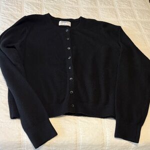 Old Navy Black Button-Up Cardigan
